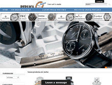 Tablet Screenshot of hreplicawatches.net